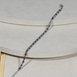 Bracciale uomo in acciaio a maglia morbida - Imagen 1 de 3