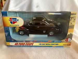 1940 Ford Coupe 1:24 Scale Die-Cast Car 4th in Series, Car Quest First Gear, NIB - Picture 1 of 6