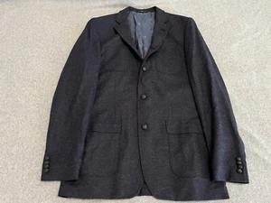 John Varvatos Wool Cashmere Jacket Sport Coat Blazer Mens 42L 42 Long - Picture 1 of 7