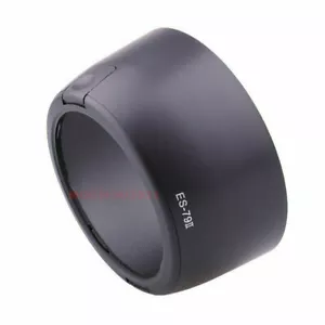 New Black ES-79ll Lens Hood for Canon EF 85mm f1.2L II USM 80-200mm 2.8L ES-79ll - Picture 1 of 6