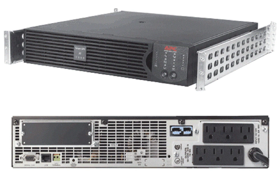 APC SURTA1500RMXL2U Smart-UPS 1500VA 1050W 120V Double-Conversion Power Backup N - Image 1 of 4