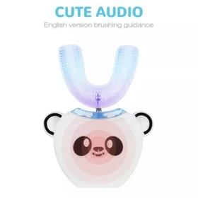 Kids Children's Electric Toothbrush 360°Automatic Rechargeable Sonic Teeth Brush - Picture 1 of 8