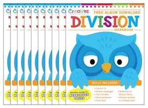 NEW Early Learning Workbooks - Division (Pack of 10) Elementary School Classroom - Picture 1 of 3