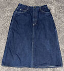 Vintage N?Est Ce Pas Womens Blue Indigo Denim Skirt Size 9/10