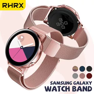 Milanese Stainless Steel Band For Samsung Galaxy Watch 3 Active 2 40/44/41/45mm - Picture 1 of 11