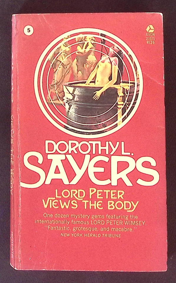 DOROTHY L SAYERS LORD PETER VIEWS THE BODY PAPERBACK EXC  B1960 Foto 1 de 4