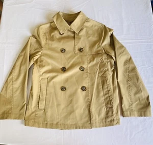 MACKINTOSH PHILOSOPHY Beige Side Button Women's Designer Jacket Coat Size 36 VGC - Picture 1 of 8