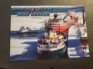 Ships ENERCHEM REFINER & JOHN MUNSON Naval Cover 2011 Postcard Great Neck, NY - Picture 1 of 2