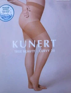 Kunert Donna Collant Taglie Vero Beauty - Tutte Curve 20, Trasparente Opaco - Imagen 1 de 5