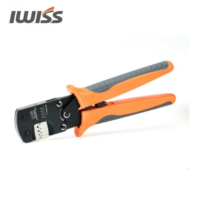 IWISS IWS-3220M Ratchet Crimping Pliers for Narrow-pitch Connector Pins AWG32-20 - Image 1 of 4