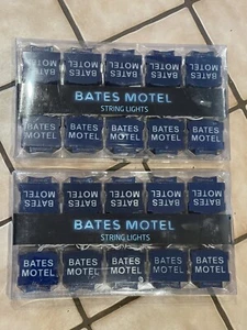 2x seltene Universal offizielle Bates Motel TV Horror Serie Lichterkette neu im Karton - Bild 1 von 2