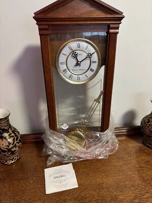 Reloj de pared vintage Seiko Foto 1 de 4