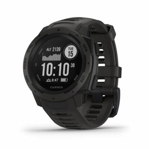 Garmin Instinct Rugged Outdoor Watch with GPS & Heart Rate Monitoring, Graphite
