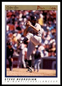 1991 O-Pee-Chee Premier Steve Bedrosian Minnesota Twins #5
