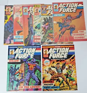 1987-1990 Action Force/GI Joe UK Monthly Comic Magazine- U PICK , Choice #1-50 - Picture 1 of 28