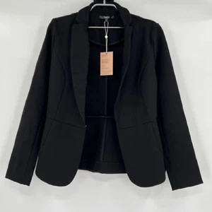 Blazer Ponte Quince Para Mujer Negro Ultra Elástico Talla XS NUEVO CON ETIQUETAS Carrera Negocios - Imagen 1 de 5