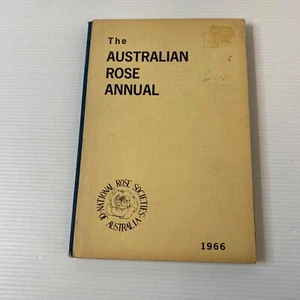 The Australian Rose Annual 1966 Vintage Hardcover National Rose Society Garden - Picture 1 of 12