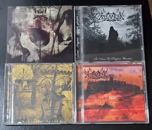 Hellveto 4 CD Lot Kurpian Phantom Zmierzch Damnaretis mittelalterlich schwarz heidnisches Metall - Bild 1 von 13