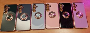 6x Hülle für Samsung Galaxy S24 - Magnet Ring - NEU unbenutzt - 6 Farben - Zdjęcie 1 z 6