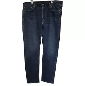 Levis 512 slim taper jeans mens W40 L34 dark wash blue premium - Picture 1 of 16