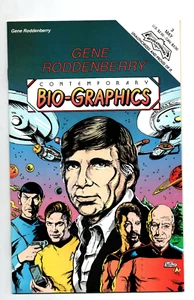 Biográficos contemporáneos #3 - Gene Rodenberry StarTrek - Revolucionario - 1992 - Casi nuevo - Imagen 1 de 2