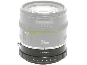 Adattatore per montare obiettivi Canon AF su corpi Micro 4/3. Adapter m4/3-EF. - Imagen 1 de 1
