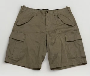 Rag & Bone Cargo Shorts Olive Military Green Military Pockets Mens 36 - Picture 1 of 3