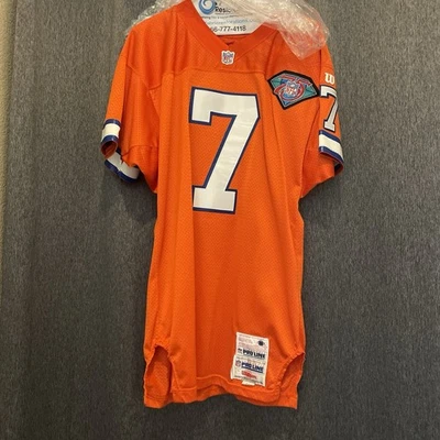 CAMISETA ELWAY 42 VINTAGE HECHA EN EE. UU. WILSON PRO LINE AUTÉNTICA DENVER BRONCOS #7 Foto 1 de 4