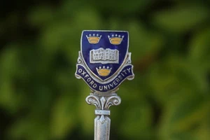 Antique Spoon Oxford University Oxfordshire UK Souvenir Deakin Francis British - Picture 1 of 11