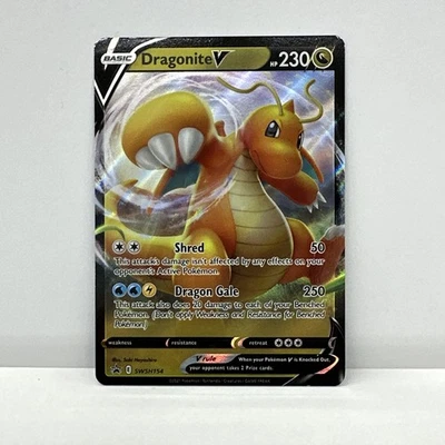 Dragonite V SWSH154 SWSH: Sword & Shield Promo Cards Holo - Image 1 of 2