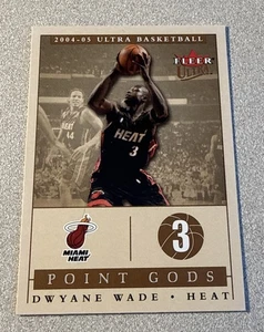 2004-05 Fleer Ultra Point Gods #15PG Dwyane Wade Heat - Foto 1 di 2