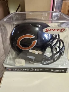 Chicago Bears Football NFL Speed Riddell Mini Helmet NIB Sealed 2010 - Picture 1 of 1