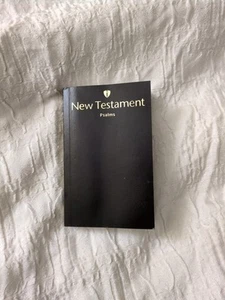Vintage Holy Bible New Testament Psalms Mini Bible Black Holman Publishers 2003 - Imagen 1 de 6