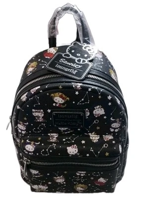Bolso de Hombro Cartera Loungefly Hello Kitty Estampado Zodiaco Mujer Doble Correa ¡NUEVO CON ETIQUETAS! Foto 1 de 4