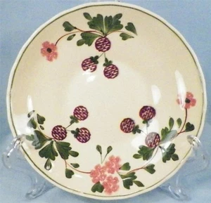 Adams England Purple Berries Saucer ADA154 Titian Ware Blackberry Vintage Deep - Picture 1 of 4