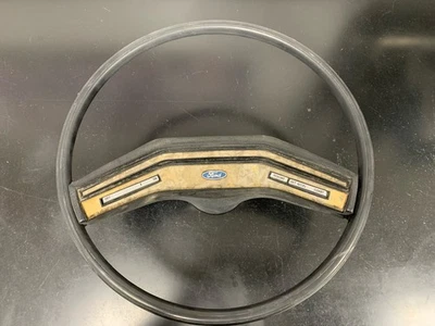 80-86 78 -79 Ford Truck Bronco Steering Wheel And Horn Center Button Pad Cruise - Image 1 of 4