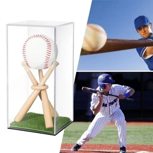 UV Protection Baseball Storage Boxes Dustproof Baseball Holder Case  Softball - Picture 1 of 12