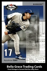 2003 Fleer Box Score Kazuhisa Ishii #53 Los Angeles Dodgers MLB Baseball  - Picture 1 of 2