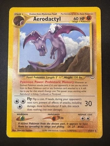Pokemon WOTC Card - Aerodactyl - Neo Revelation - Non-Holo Rare - 15/64 - MP - Picture 1 of 2