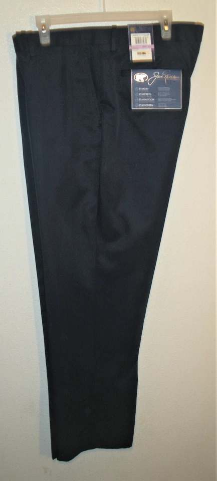 全新海军蓝高尔夫裤 Jack Nicklaus 尺寸 38 x 32 — 第 1/1 张图片