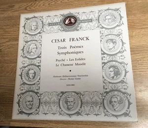 LP 33 tours Cesar Franck Walter Goehr Trois Poèmes symphoniques  - Imagen 1 de 2