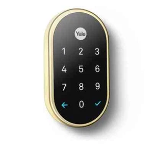 Cerradura de tejido residencial Yale YRD540WV605 Nest x Yale acabado latón brillante caja abierta - Imagen 1 de 3