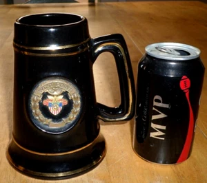 [WEST POINT] UNITED STATES MILITARY ACADEMY [METAL LOGO], Keramiktasse, 50er Jahre - Bild 1 von 10