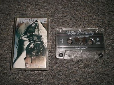 Hurricane~Over The Edge~1988 Hard Rock~Cassette Tape~Enigma~FAST SHIPPING! - Image 1 of 4