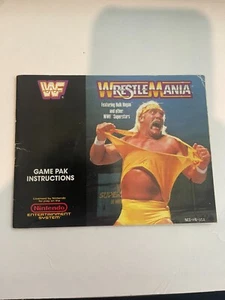 NES WWF Wrestlemania Nintendo nur Bedienungsanleitung - Bild 1 von 2