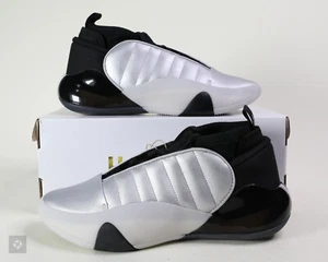 Adidas Harden Volumen 7 Plateado Negro Zapatos Atléticos Para Hombre Talla 8.5-10.5 (HQ3424) - Imagen 1 de 8