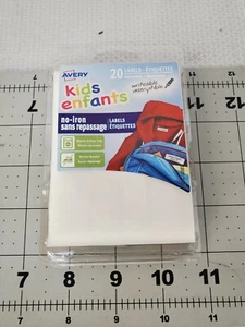 Avery Kids No Iron Clothing Labels 41700 Brand New 36 Packs of 20 Labels - Picture 1 of 5