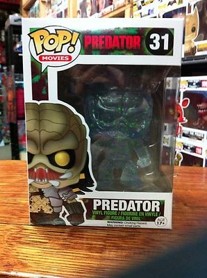 Predator Clear Predator with Alien Blood Splatter Funko Pop Vinyl US Excl - Image 1 of 4