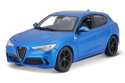 ALFA ROMEO STELVIO SUV 1/24 DIECAST CAR BBURAGO 21086BU Foto 1 de 2