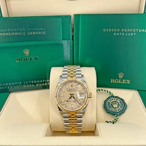 Rolex Datejust 36mm, Champagne Palm, Jubilee, Ref# 126233, Unworn 2024 Complete - Picture 1 of 12